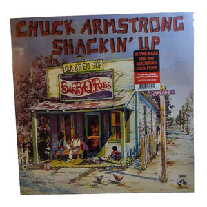 Chuck Armstrong Shackin Up Vinyl LP Record Album Sealed Soul Funk Red Color Ltd